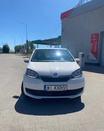 skoda dynów Skoda Citigo cena 27900 przebieg: 65800, rok produkcji 2018 z Dynów